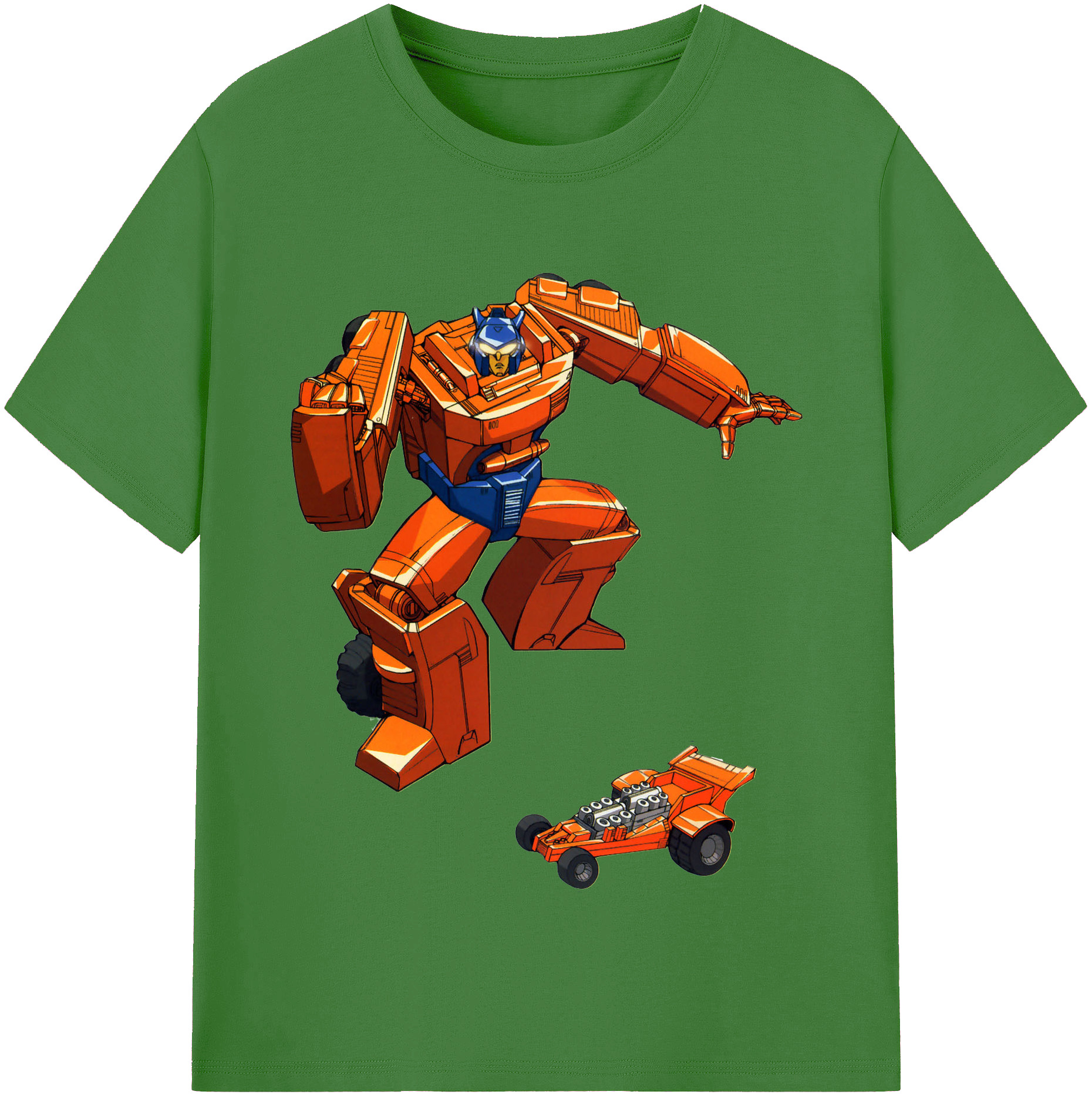 （画像用）  レディースカジュアルプリントTシャツ（綿100％）